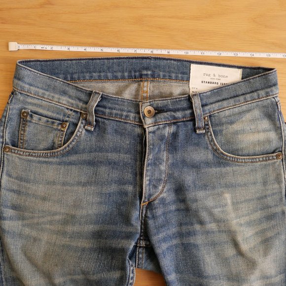 Rag and Bone Standard Issue Fit 2 Slim Leg Jeans - Picture 11 of 16